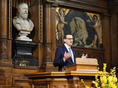 Morawiecki w Niemczech: Polska nigdy nie otrzymała reparacji wojennych