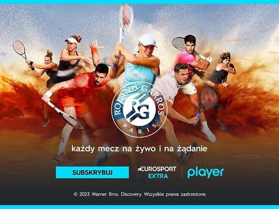 Roland Garros od niedzieli w Eurosporcie. Każdy mecz na żywo i na żądanie w Playerze