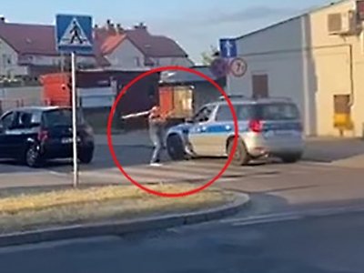 Chwycił za belki naszpikowane gwoździami i rzucił się na policję. Furiatowi grozi długa odsiadka
