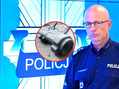 Wybuch granatnika w KGP. Brejza ujawnia zdjęcia