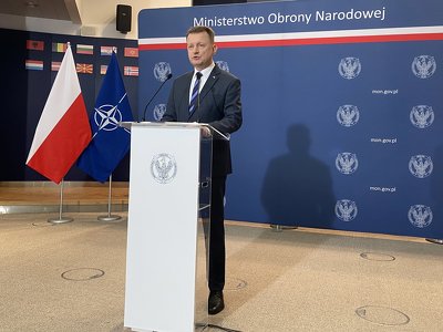 Burza po spocie Błaszczaka