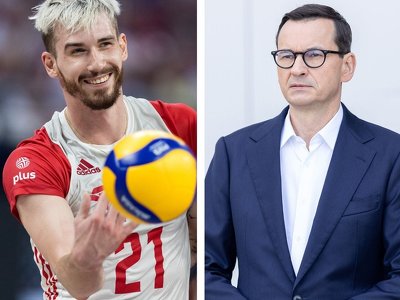Polski siatkarz zaskoczył Morawieckiego. Takie pytanie na spotkaniu