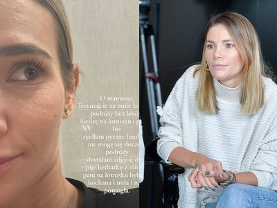 ZDROWOTNY KRYZYS Mai Bohosiewicz! Celebrytka zanosi się płaczem na lotnisku: Trzymajcie za mnie kciuki...