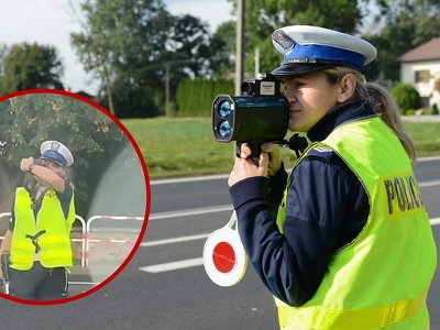 Zaatakował policjantkę na służbie. Nagranie hitem internetu