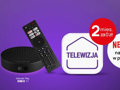 Telewizja już od 30 zł miesięcznie. Sprawdź ofertę Play na nowy rok szkolny i akademicki