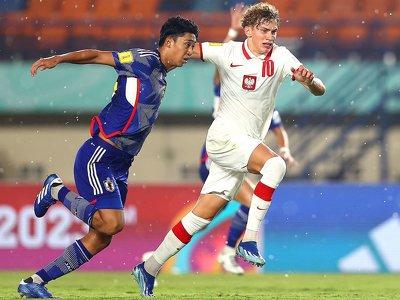 Japonia – Polska. Piłka nożna, MŚ do lat 17 mężczyzn – Indonezja 2023, grupa D (11.11.2023) [SKRÓT]