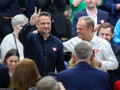 Z marszu do Pałacu. Sondaże zmusiły Rafała Trzaskowskiego do odpalenia kampanijnych wrotek