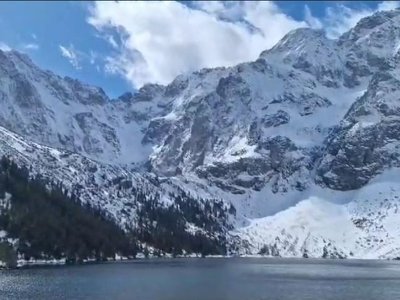 Morskie Oko całkowicie odmarzło. Czegoś takiego jeszcze nie widziałem