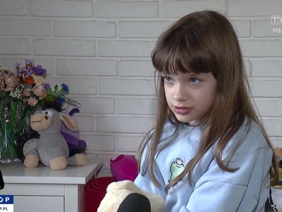 9-letnia Nadia zapobiegła wielkiej tragedii (fot. TVP3 Poznań)
