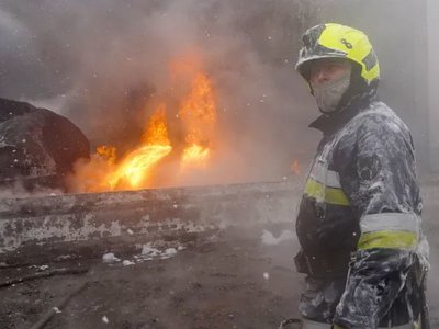 Zmasowany atak na obiekty energetyczne. Wróg nie rezygnuje z planów pozbawienia Ukraińców światła