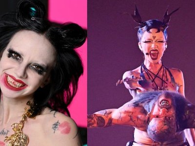 Irlandia zszokowała widzów satanistycznym występem na Eurowizji. Kim jest Bambie Thug?