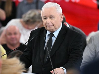 Hańba. Kaczyński mówił o Odrze, z sali rozległy się okrzyki i buczenie