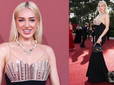 Pracowita Caroline Derpienski zalicza CZWARTE wyjście na czerwony dywan podczas pobytu w Cannes. Prawdziwa gwiazda? (ZDJĘCIA)
