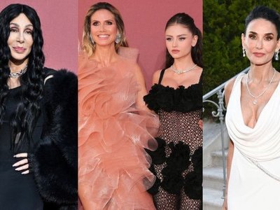Spęd światowych gwiazd na gali amfAR w Cannes. Heidi Klum z córką, Cher z MŁODSZYM o 42 lata ukochanym (ZDJĘCIA)