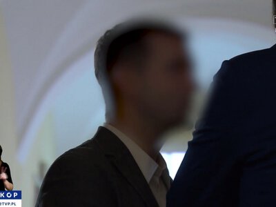 Miał molestować chłopca. Ksiądz z Kostrzyna przed sądem (fot. TVP3 Poznań)
