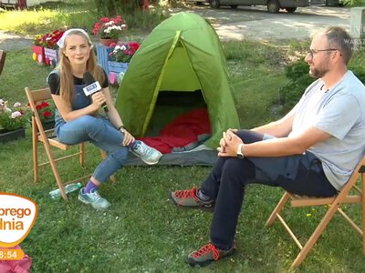 Korzystając z tej formy wypoczynku, warto odpowiednio się przygotować (fot. TVP3 Warszawa)