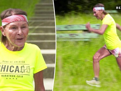 82-latka biega maratony