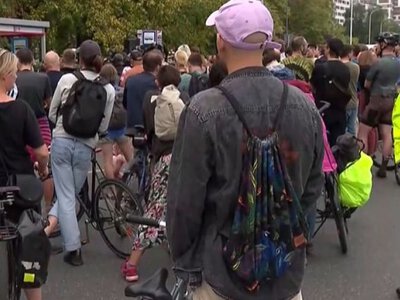 Jakie oczekiwania mają protestujący? Fot. TVP3 Warszawa