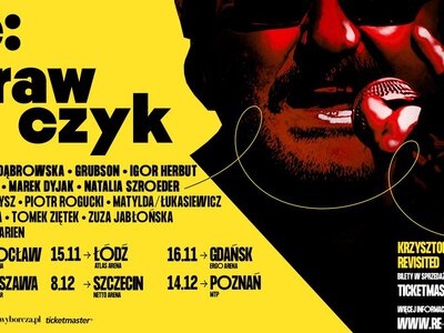 Polskie gwiazdy oddadzą hołd Krzysztofowi Krawczykowi! Wyjątkowa trasa koncertowa Krzysztof Krawczyk Revisited.