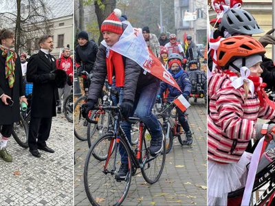 Sportowo i patriotycznie, czyli IV Jasielska Narodowa Parada Rowerowa [GALERIA]