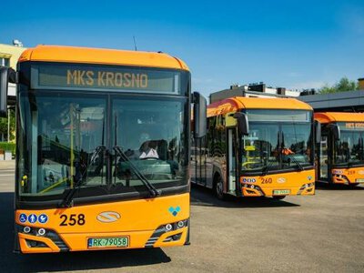 Inwestycyjne plany Miejskiej Komunikacji Samochodowej w Krośnie. Nowe autobusy elektryczne i baza
