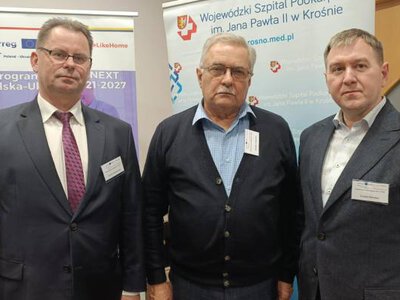 Wspólny projekt szpitali w Krośnie, Lwowie i Tarnopolu poprawi warunki leczenia ciężko chorych pacjentów