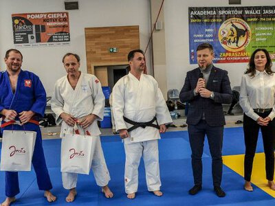 Sławy polskiego judo w Jaśle. Zgrupowanie kadry narodowej i camp z gwiazdami