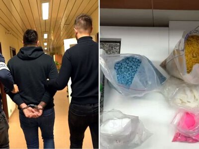 W komórce lokatorskiej jednego z bloków znaleziono 28 kilogramów narkotyków / fot. KSP