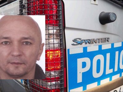 Poszukiwany za zabójstwo Piotr Jasiński, fot. KPP w Ciechanowie