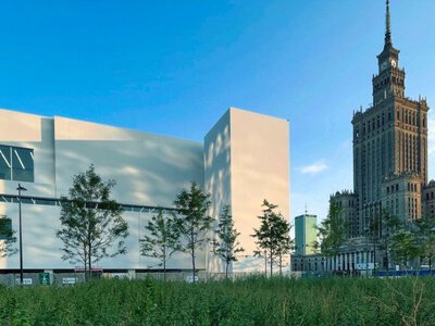 Na szczycie listy Lonely Planet znalazło się warszawskie Muzeum Sztuki Nowoczesnej  / fot. Karol Kobos, TVP3 Warszawa