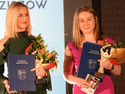 Gala Sportu Powiatu Krośnieńskiego. Kobiety laureatkami pierwszych miejsc w kategoriach za wyniki sportowe [ZDJĘCIA]