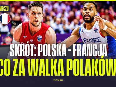 Francja – Polska. Koszykówka, mistrzostwa Europy – grupa D [SKRÓT]