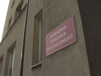 Do brutalnego ataku na lekarkę doszło w Poradni Zdrowia Psychicznego. Fot. TVP3 Katowice