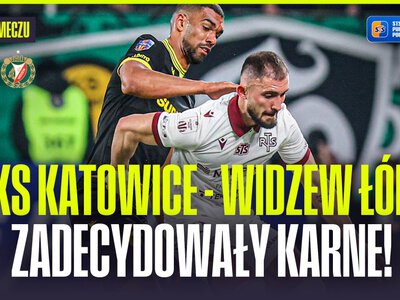 GKS Katowice – Widzew Łódź 2:1 (1:1). STS Puchar Polski, 1/4 finału [SKRÓT]