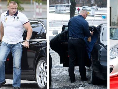 Tym jeździ Mariusz Pudzianowski. Czerwone cacko wygląda przy Pudzianie jak Maluch! Zobacz zdjęcia