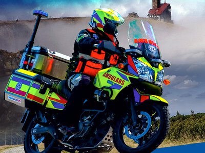 Motocyklowe karetki oficjalnie w systemie i już z nowymi przepisami