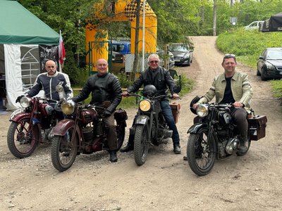 48. Rotor Rajd 2026. Zabytkowe motocykle pokonają malownicze trasy Warmii i Mazur