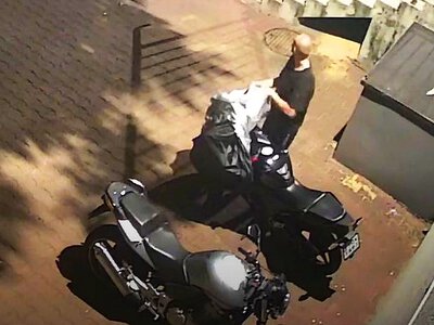 Próba kradzieży motocykla w Sosnowcu. Policja szuka sprawcy i prosi o pomoc
