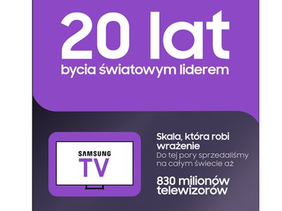 79 telewizorów na minutę – 20 lat dominacji Samsunga
