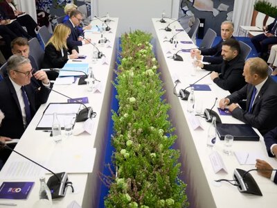 Spotkanie przywódców ws. Ukrainy. Zełenski chce ożywić zainteresowanie