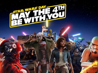 4 gry Star Wars i jeden mod na 4 maja. Dzień święty święć