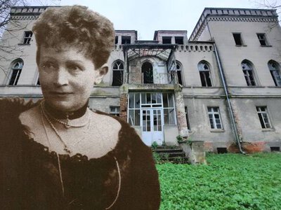 Śląska grofka była popularną pisarką. Jej pałac obraca się w ruinę