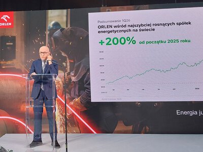 Orlen na fali wzrostowej. Prezes Fąfara: Mamy w Polsce najniższą cenę paliw w UE