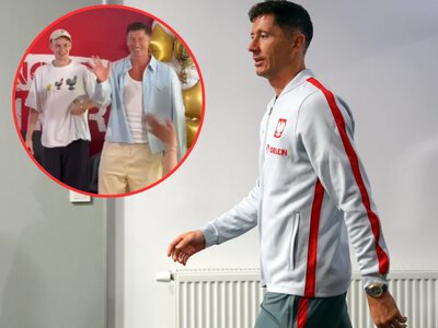 Łzy po przylocie Lewandowskiego. To była obietnica. Marzenie Mai spełnione