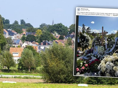 Pani Jolanta tragicznie zmarła w Belgii. Spoczęła na polskiej ziemi. Zbyt wcześnie