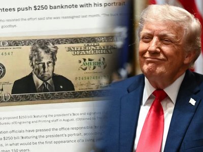 Trump na 250-dolarowym banknocie? Pokazano projekt, potrzebna zmiana prawa