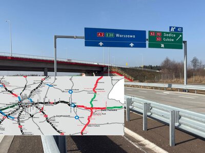 Autostrada widmo na wschodzie Polski. Ostatnie chwile przed otwarciem brakującego odcinka A2
