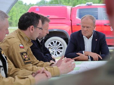 Premier w Międzylesie. Odebrał szczegółowy raport o skutkach pożaru