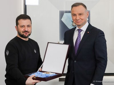 Zełenski może stracić Order Orła Białego. Członek kapituły: Wszyscy są oburzeni