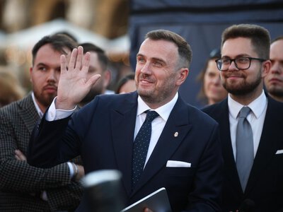 Mentzen namaścił kandydata Konfederacji w Krakowie. „Nie znam lepszego”